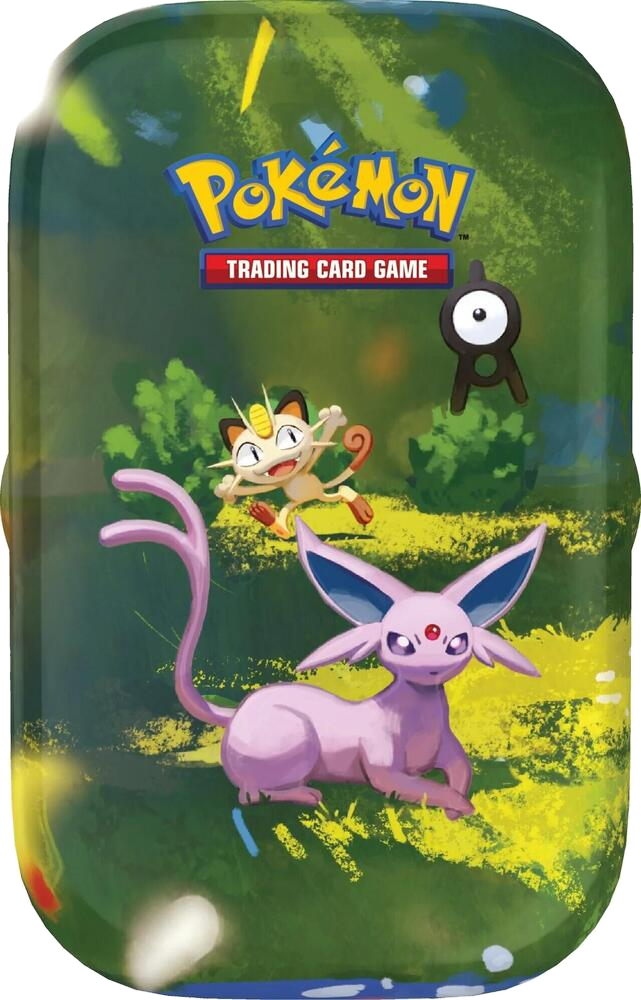 Factory sealed Pokémon TCG 30th Celebration Espeon Mini Tin product packaging