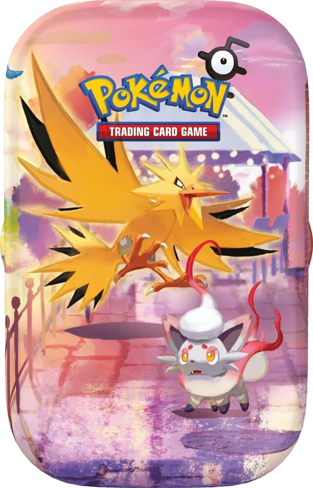 Factory sealed Pokémon TCG 30th Celebration Zapdos Mini Tin product packaging